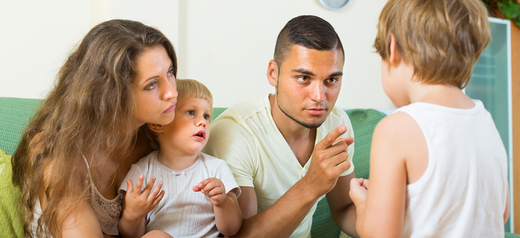 Disciplining children effectively