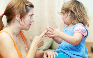 frustrated mom